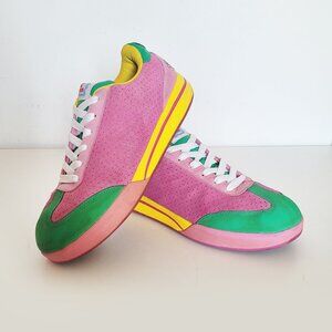 BBC Ice Cream x Pharrell x Reebok Board Flip 'Pink Green' 34-175858 - Size 10.5